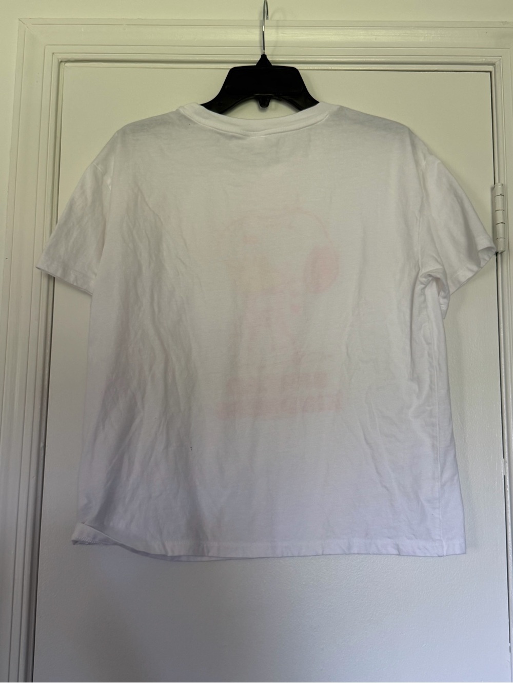 GAP White Tee with Pink Snoopy & Yellow Woodstock - Spread Kindness - Picture 2 of 4